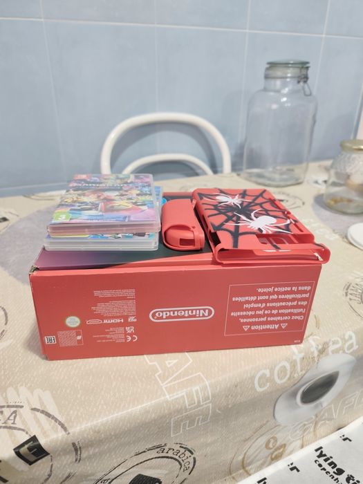 Nintendo Switch + 2 Jogos (Mario Kart + Sports) + Capa | Moscavide