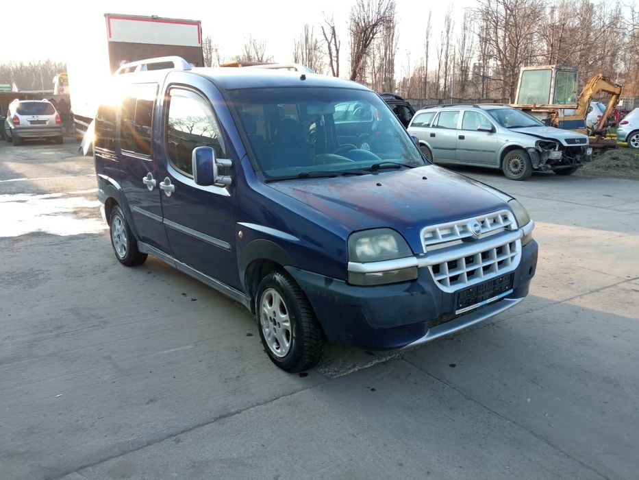 Na części FIAT DOBLO I Malibu kod lakieru: 480 silnik 1.6 16v 103KM 182B6000 skrzynia maska zderzak drzwi klapa szyba fotel kanapa lusterko lampa deska