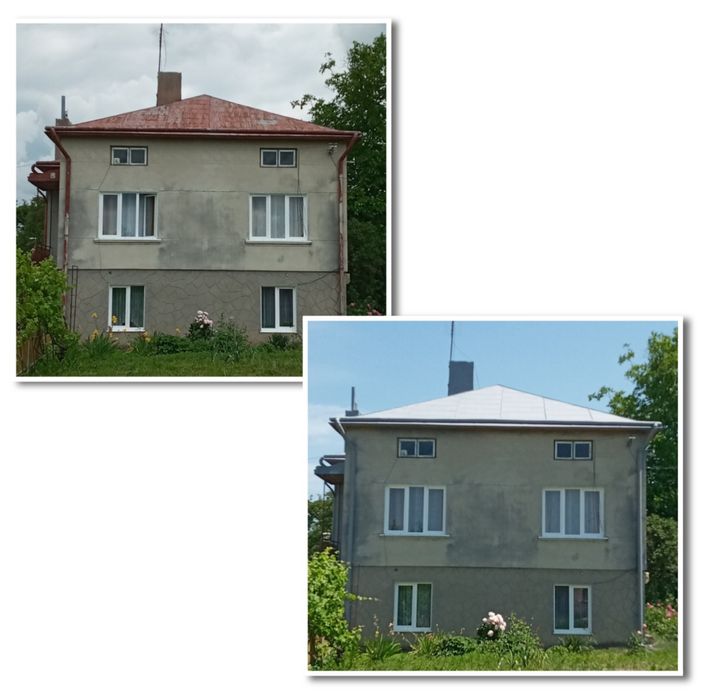 Фарбування дахів