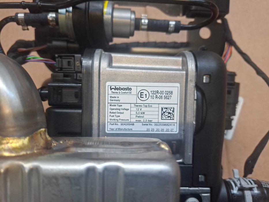 Ogrzewanie Webasto Thermo Top Evo 5 kW Benzyna VW Multivan T7  9042694B  7T0971543F