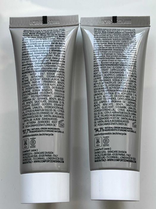 Tranquility Shower Gel - 40 ml i Lotion 40 ml – comfort zone