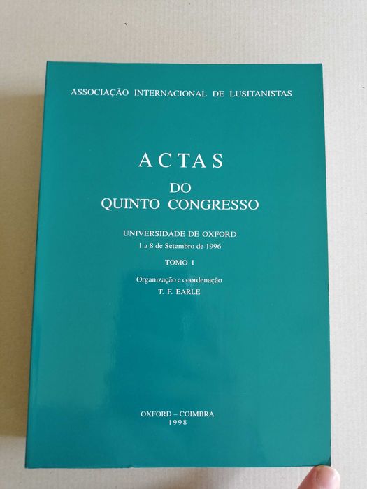 Actas do Quinto Congresso da Associação Internacional de Lusitanistas
