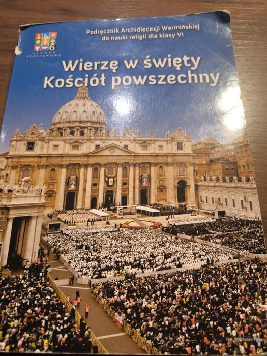 Książka do religii Wierzę w Święty kościół powszechny