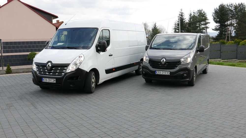 Wynajem aut dostawczych, wypożyczalnia samochodów Master, Trafic