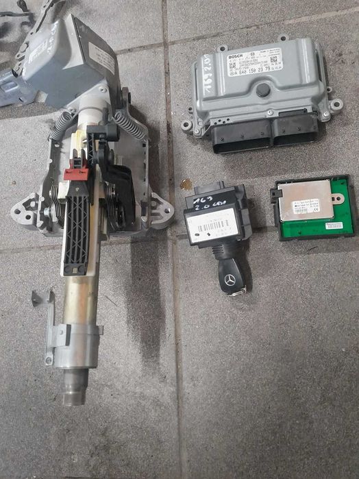 Mercedes W169 2.0 CDI - zestaw startowy stacyjka komputer immo KOMPLET