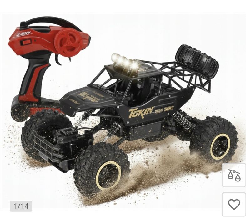 EDAXE Rock Storm 1:12; 4x4; 2.4 GHz; 2x1200nAh