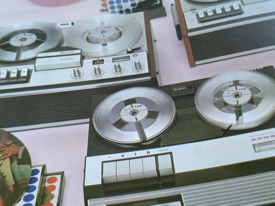 Stara Gazetka Philips Stare Czasopismo Sprzęt Elektroniczny Vintage