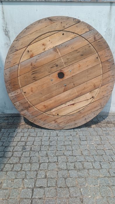 Tampo de bobine em madeira 180cm