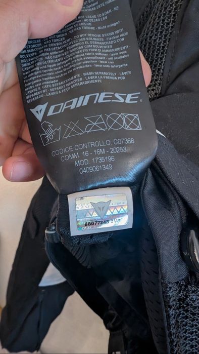 Jaqueta Dainese Air frame D1 Tex