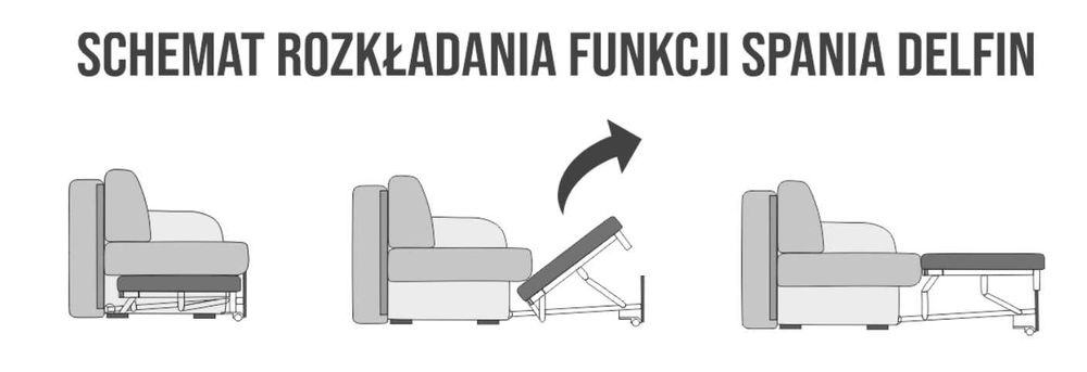 Narożnik Lewy Puszman Lizbona II Funkcja Spania jak nowa