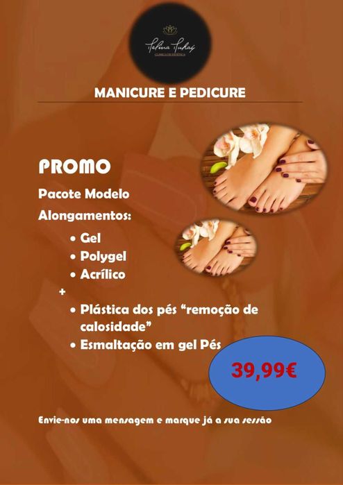 Modelo alongamento unhas