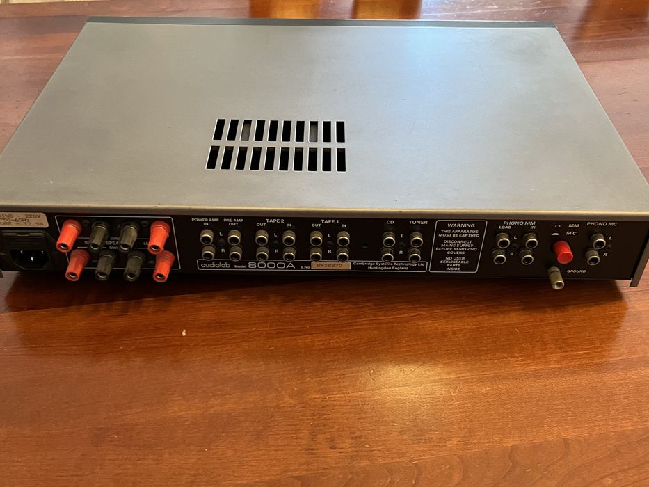Amplificador AudioLab 8000A