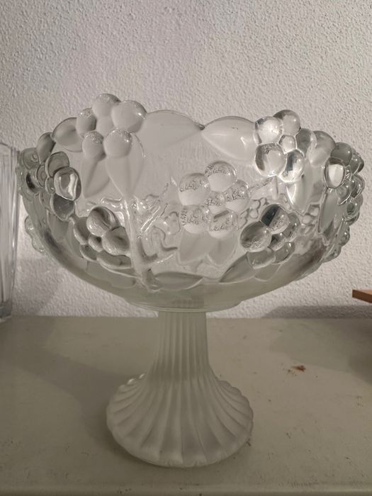 Taça cristal tipo fruteira