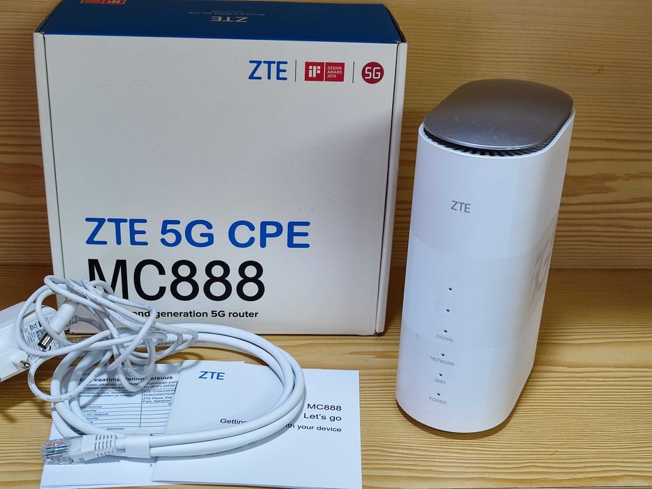 ZTE 5G MC888 Router SIM Wi-Fi 6.Roteador