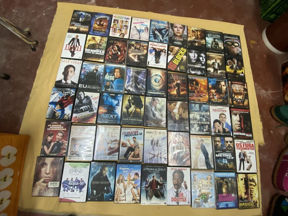 Lote particular dvd