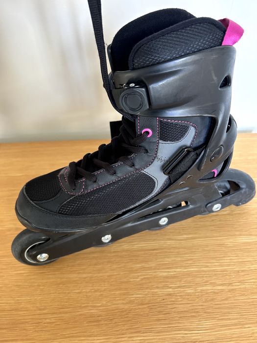 Patins criança com saco de transporte e capacete