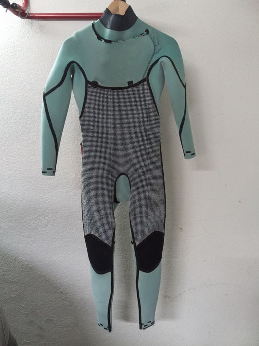 Fato Surf Vissla 7 Seas Verde S 4/3mm