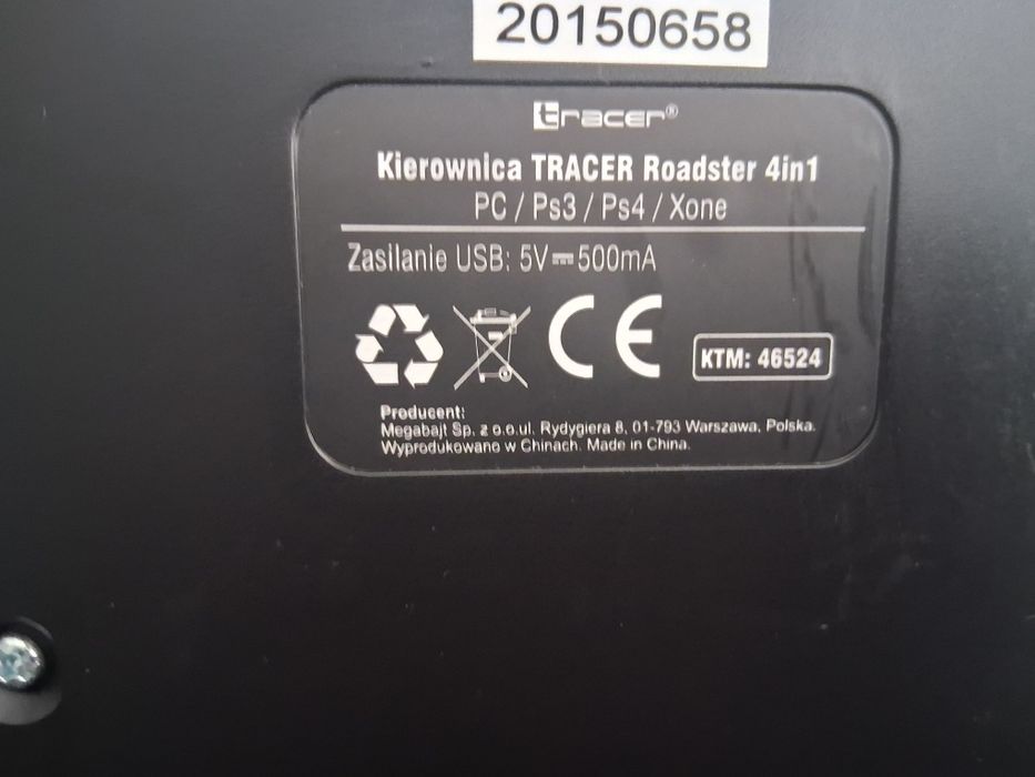 Kierownica tracer roadster