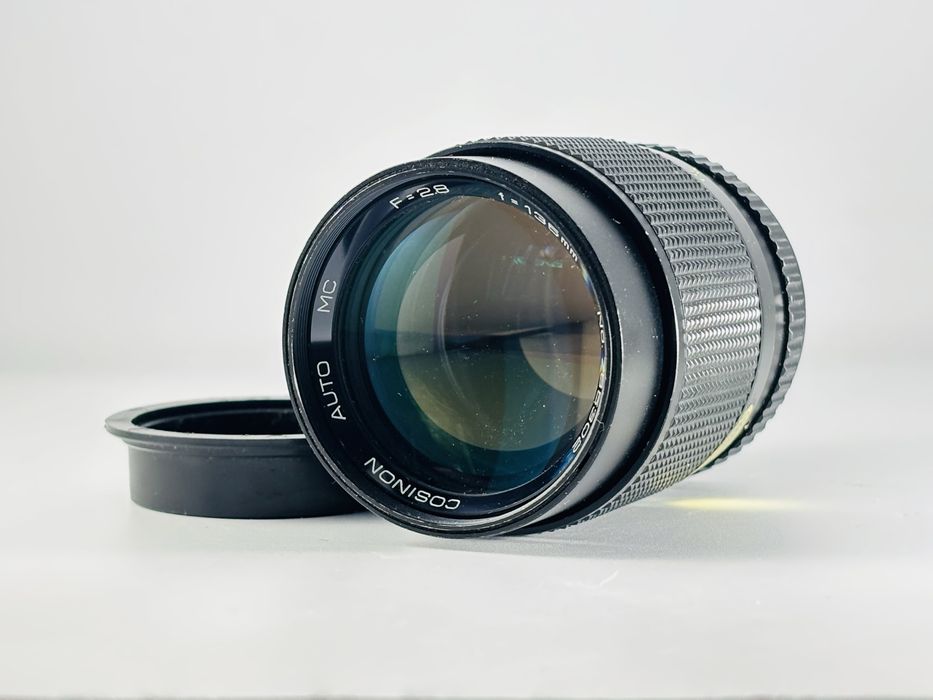 Cosinon 135mm f/2.8 – teleobiektyw vintage – bardzo dobry stan