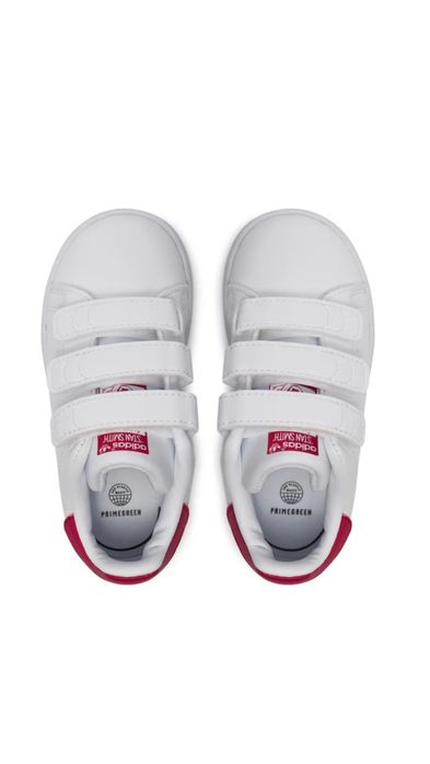 Дитячі кросівки на дівчику Adidas Stan Smith 33-35, оригінал