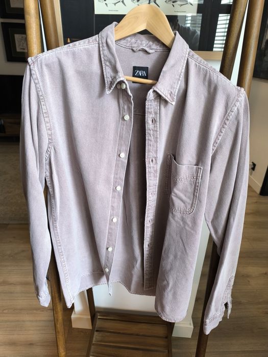 Camisas de ganga Zara tamanho L