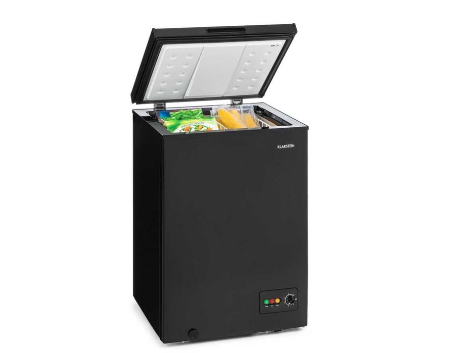 Zamrażarka skrzyniowa czarna 100L. Klarstein   S-283