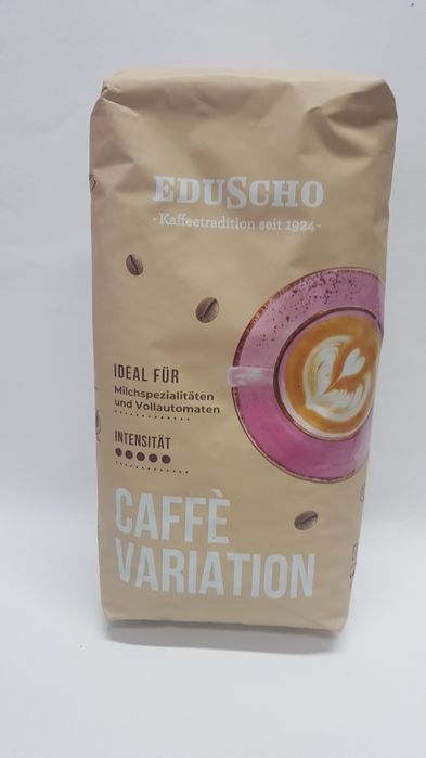 Kawa Eduscho Crema Caffe Variation Ziarnista 1 kg z Niemiec
