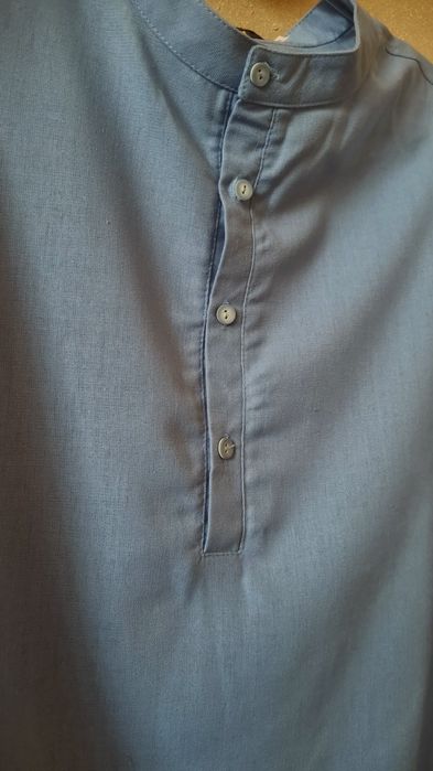 Чоловіча сорочка з натурального льону роміру М