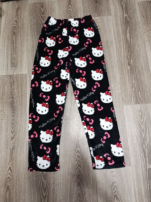 АКЦІЯ Плюшеві штани дитячі і дорослі,  Hello Kitty, Хелоу Кітті