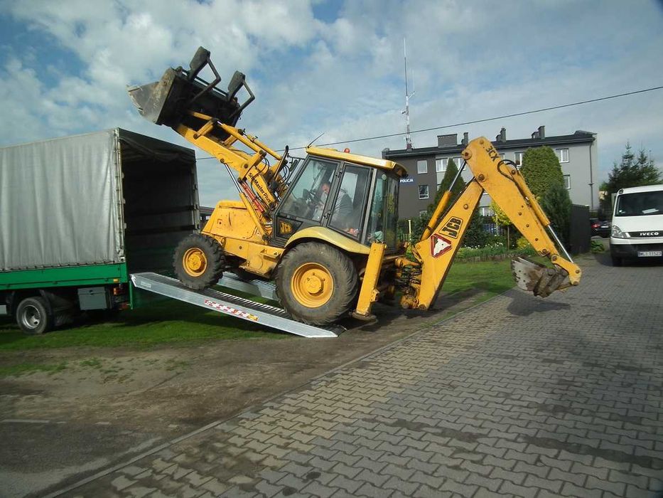 Najazdy Aluminiowe 4,5m 6300kg Włoskie cert. CE od ręki