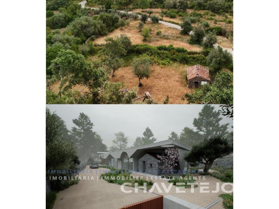 Terreno com Projeto de Arquitetura Contemporânea de Referência pert...