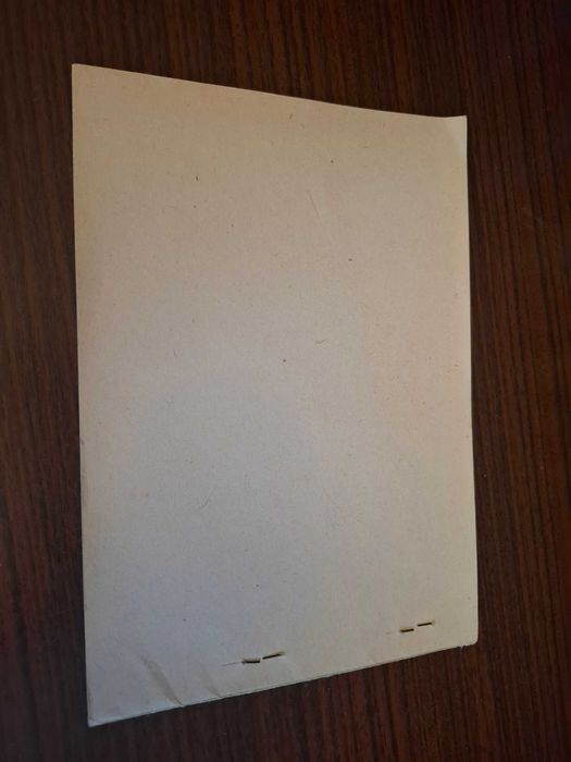 Stary kolekcjonerski zeszyt papierów kolorowych prl