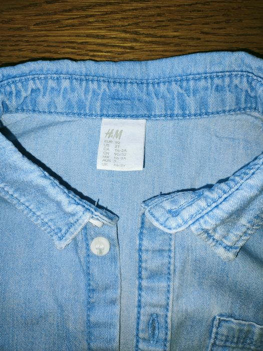 Koszula i koszulka SonicHM, H&M, spodnie OshKosh