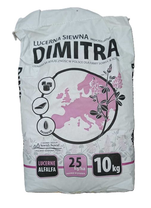 Lucerna siewna DIMITRA, Lucerna 10kg, nasiona lucerny