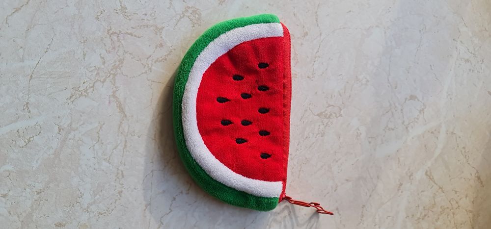 Portfel portfelik portmonetka kosmetyczka arbuz