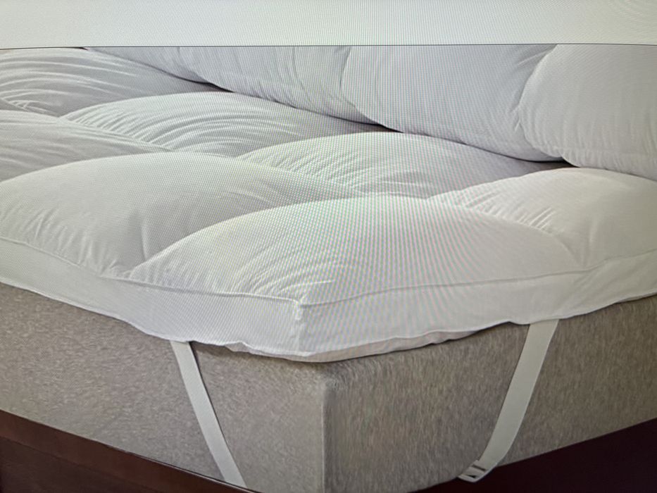 Topper sobrecolchao penas Ganso 140x200 novo