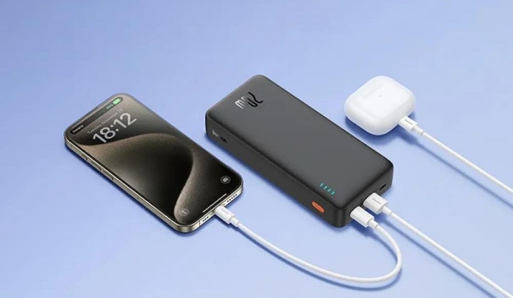 портативний павербанк  Baseus Airpow Fast Charge Power Bank 20000mAh 2