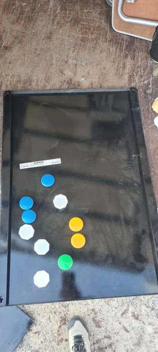 2xtablica magnetyczna spontan ikea 65x45 plus magnesy cena za sztukę