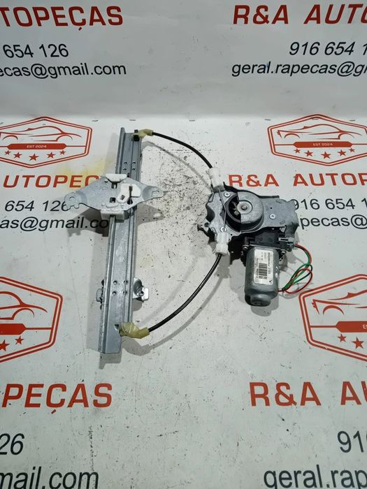 Elevador e Motor de Vidro Porta Trás Esquerdo Nissan Qashqai J10