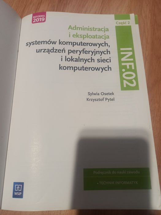 Administracja I eksploatacja systemów komputerowych część  2
