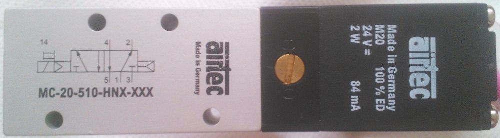 Пневмоклапан MF-07-510HN 5/2-WEGE MAGNETVENTIL 24 v