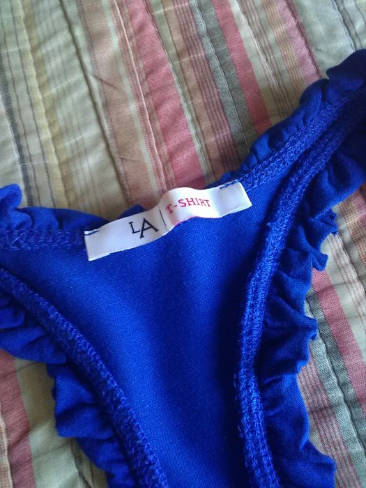 [ROUPA] Blusa azul escura (azulão) da Lanidor