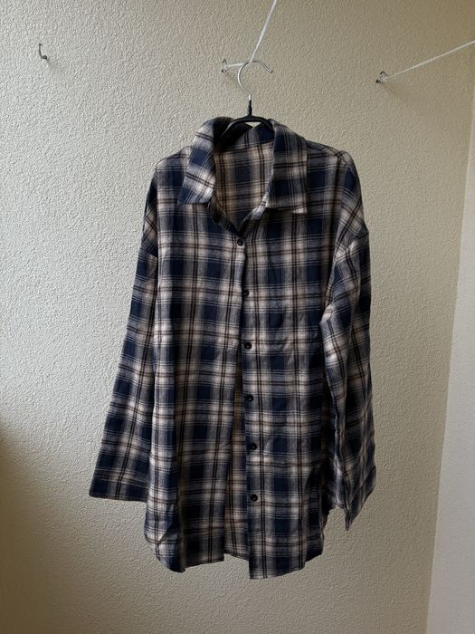 Сорочка в клітинку жіноча