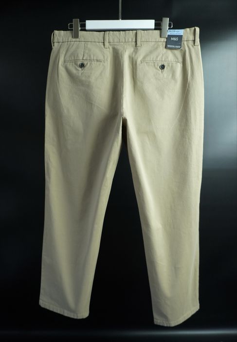 Чоловічі чіноси/брюки/штани M&S Men’s Chino Trousers Regular Fit  W38