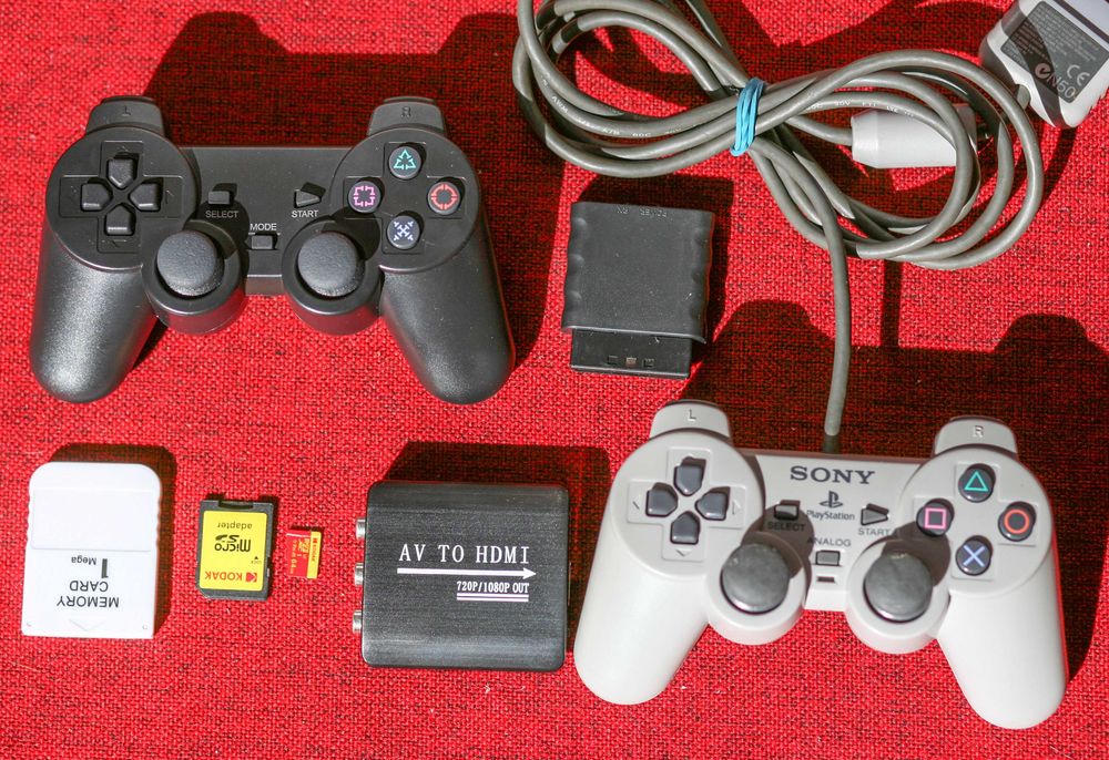 Sony playstation SD card mode one 1 SCPH-5000 ps1