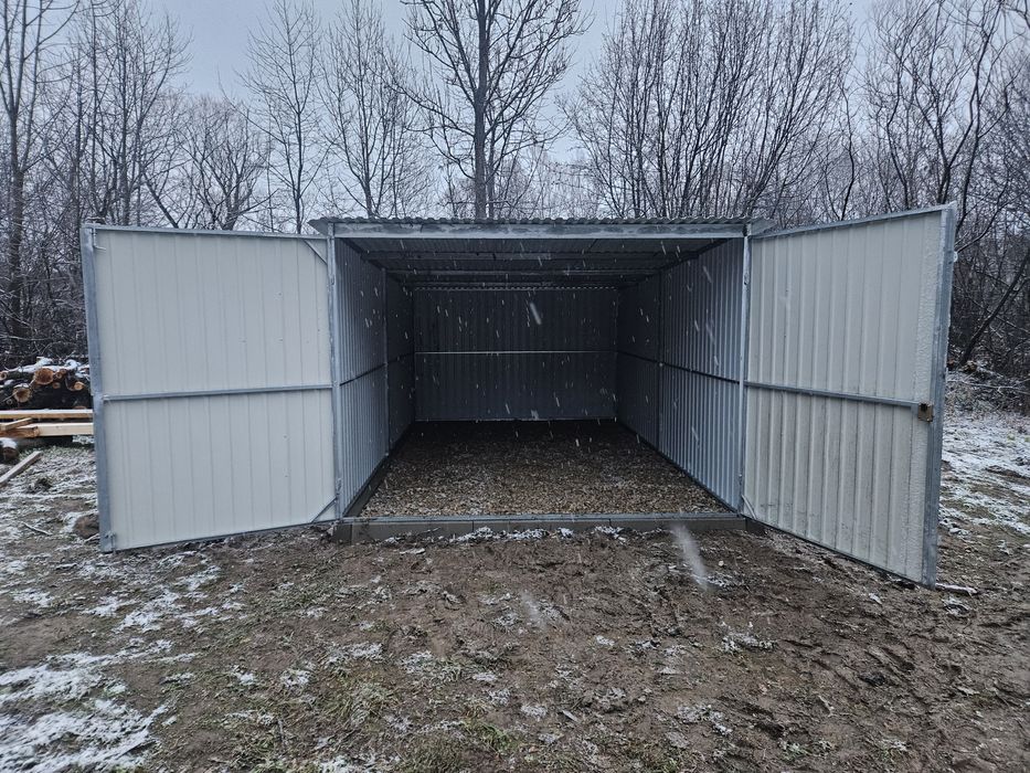 Garaz blaszany 3x5 1 gat oraz 2 gat różne rozmiary szybkie terminy