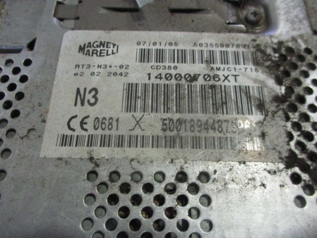 Rádio / auto-rádio CITROËN C8 (EA_, EB_)