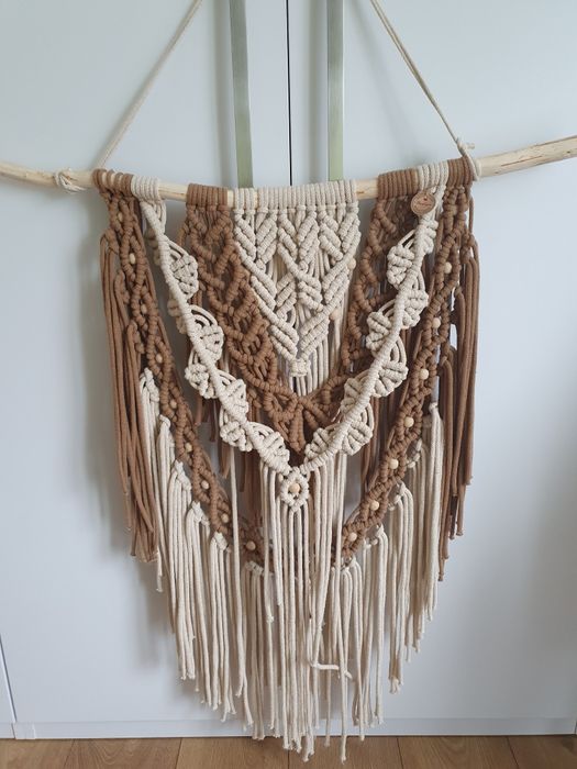 Makrama boho ścienna