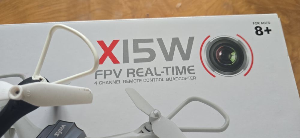 Квадрокоптер Syma X15W FPV з камерою та коробкою
