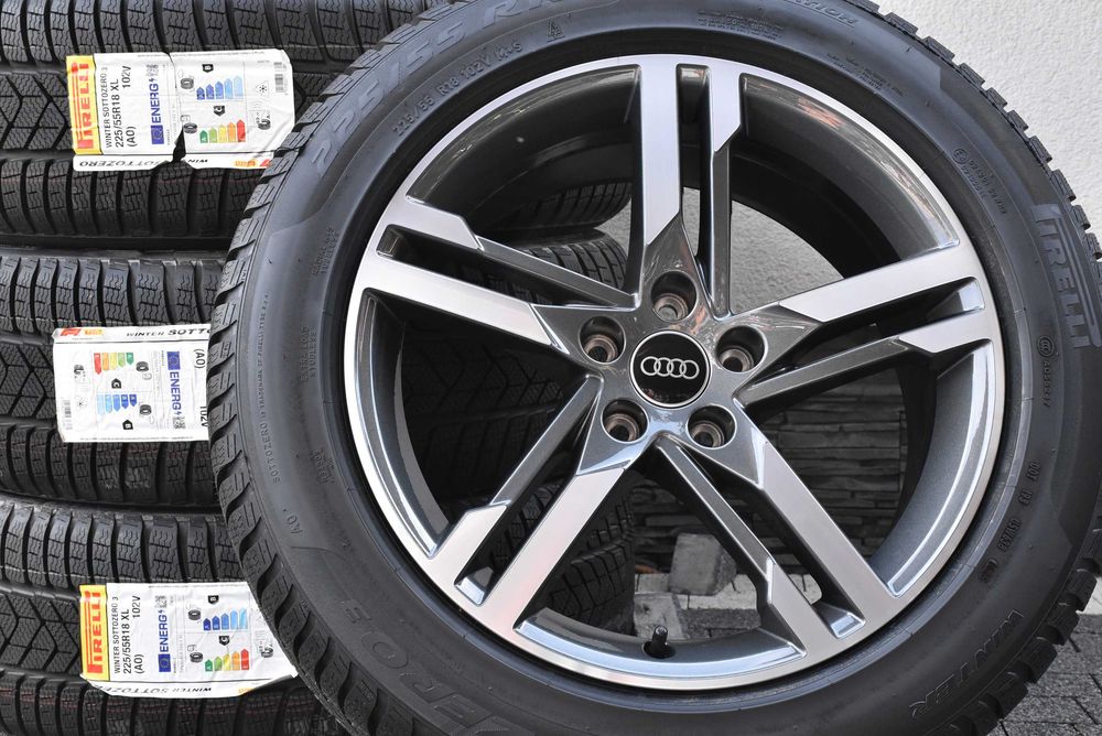 Nowe koła zimowe OEM Audi A6 C8 S6 A6 C9 18" PIRELLI AO 2025r